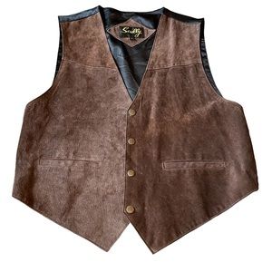 Scully leather vest.